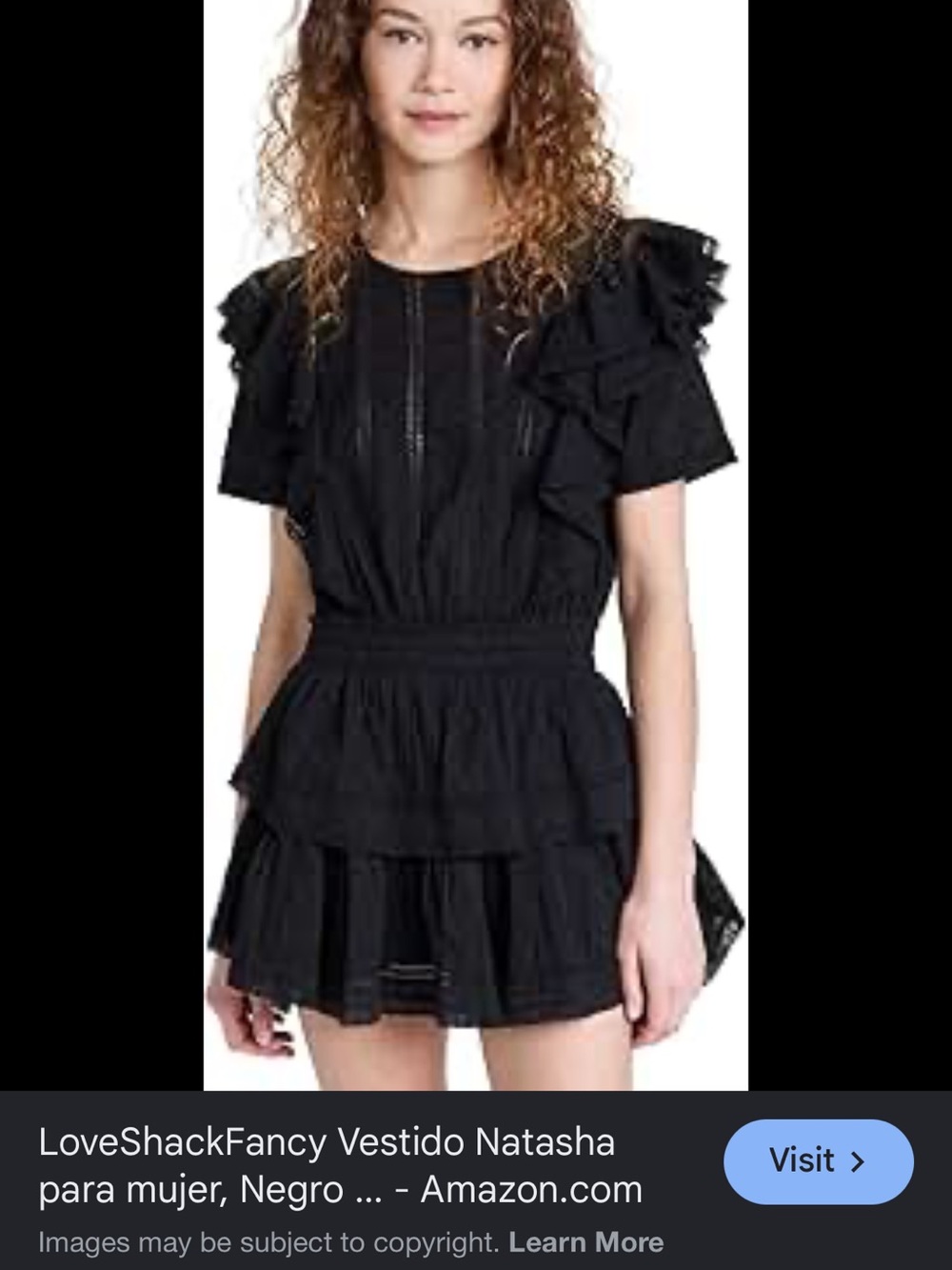 LoveShackFancy Natasha Dress L